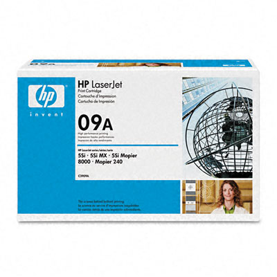 Картридж HP 09A, черный C3909A