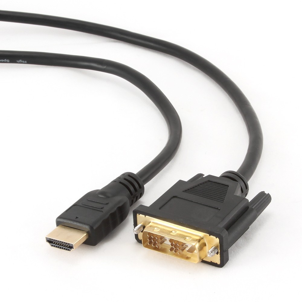 Кабель HDMI (19M) - DVI-D (19M), 10м, Gembird/Cablexpert CC-HDMI-DVI-10MC