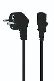 Кабель компьютер - сеть 220V, 3м, Gembird/Cablexpert PC-186-VDE-3M