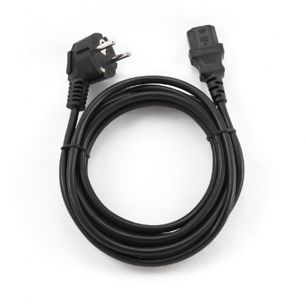 Кабель компьютер - сеть 220V, 5м, Gembird/Cablexpert PC-186-VDE-5M
