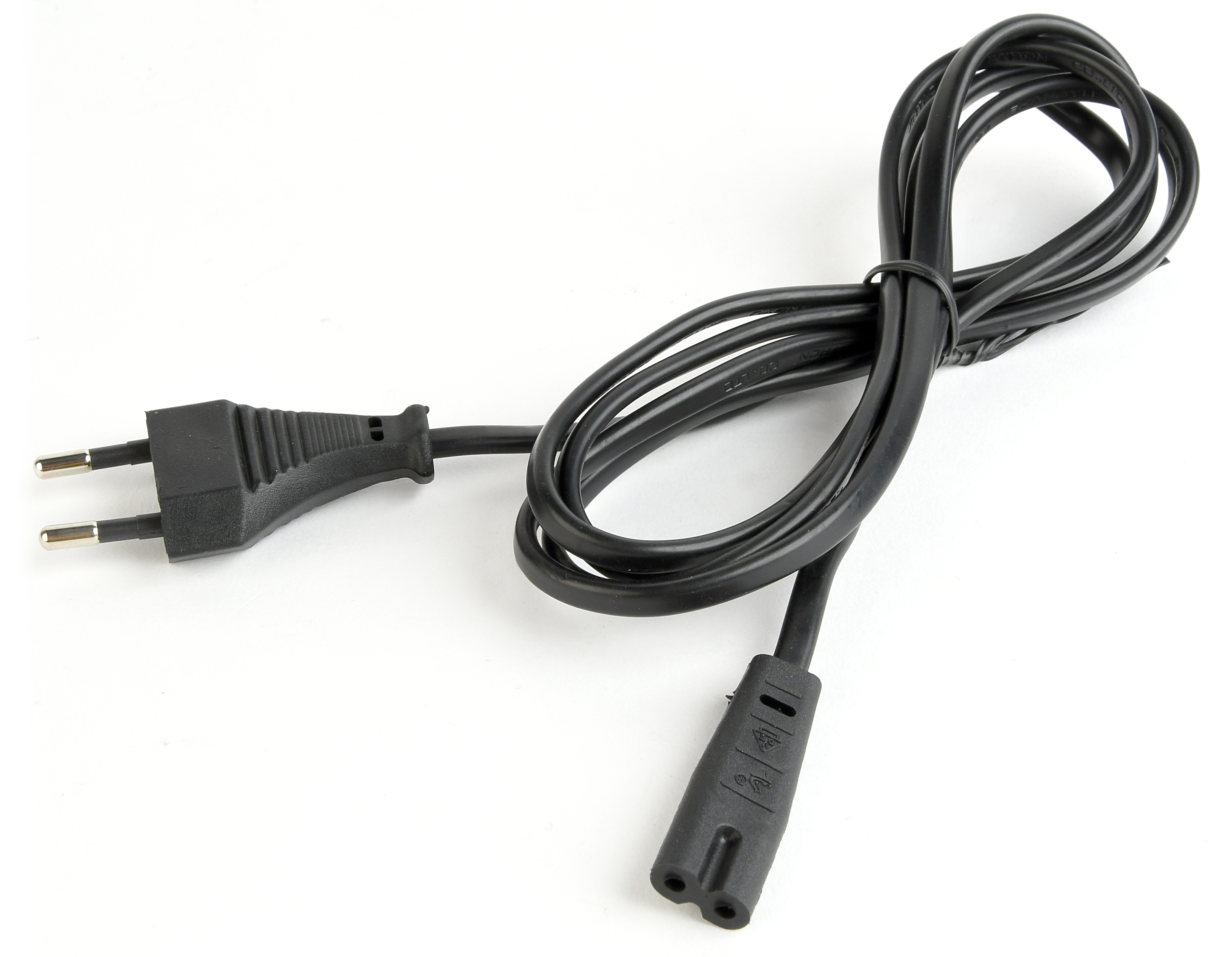 Кабель НОУТБУК, аудио/видео - сеть 220V, 1.8м, Gembird/Cablexpert PC-184-VDE-1.8M
