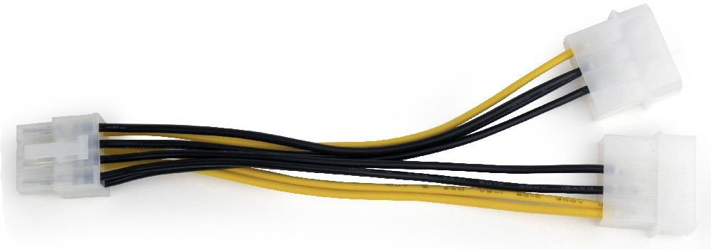 Переходник питания видеокарт 2xMolex -8pin PCI-E, Gembird/Cablexpert CC-PSU-81