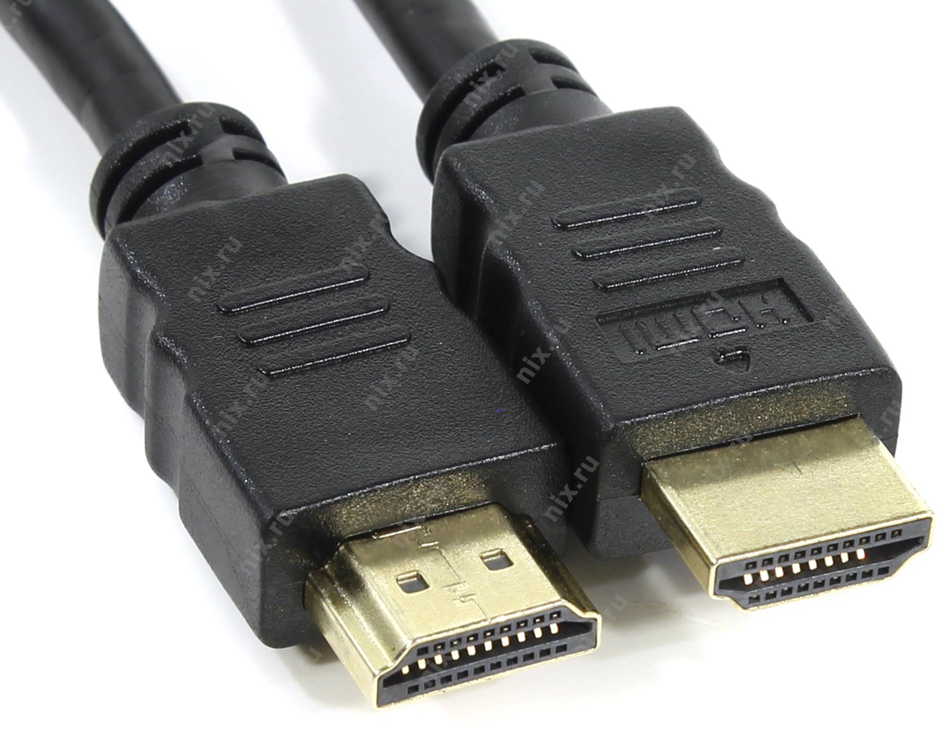 Кабель HDMI (19M) - HDMI (19M), 1м, Telecom TCG200-1m