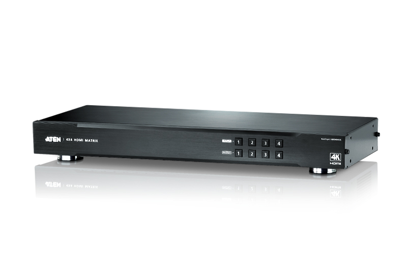 Переключатель HDMI Aten VM0404HA-AT-G, 4in -> 4out