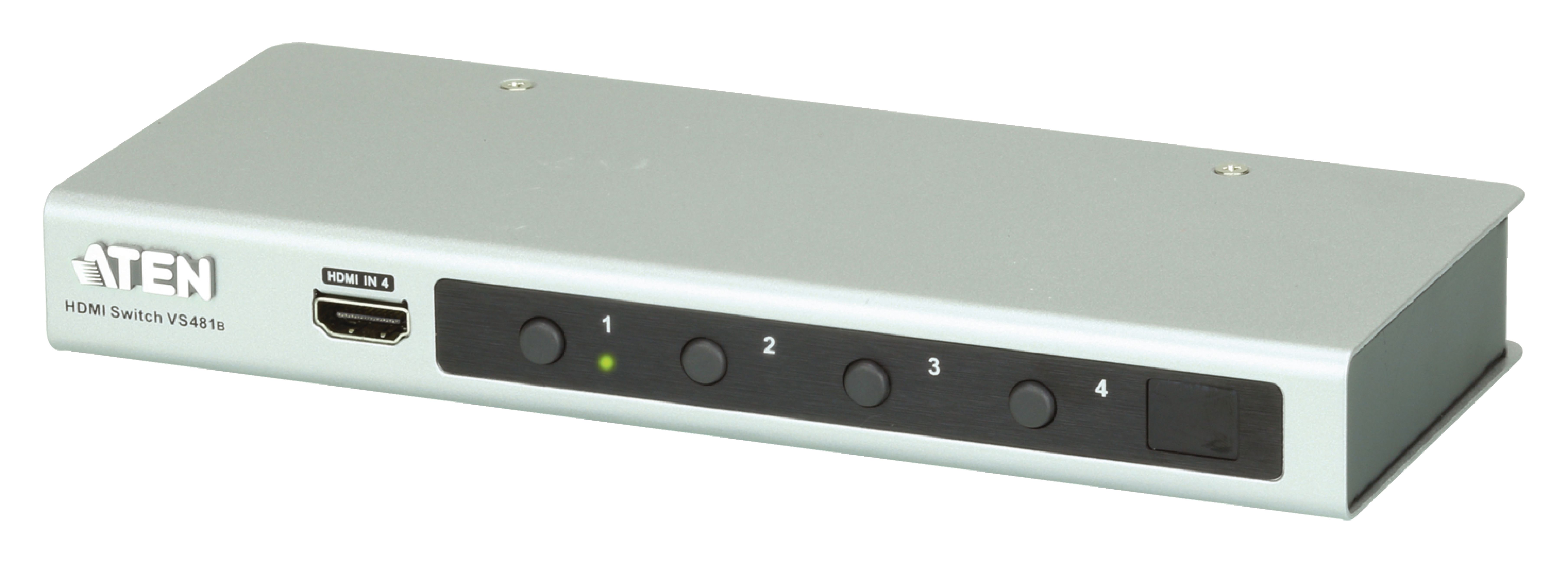 Переключатель HDMI Aten VS481B-AT-G, 4in -> 1out