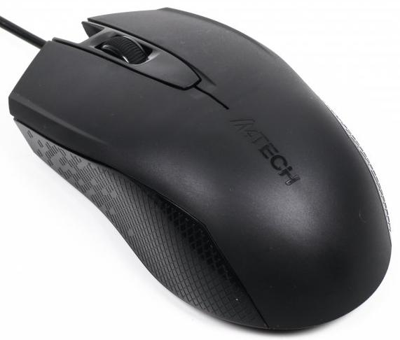 Мышь A4Tech OP-760, USB, черный